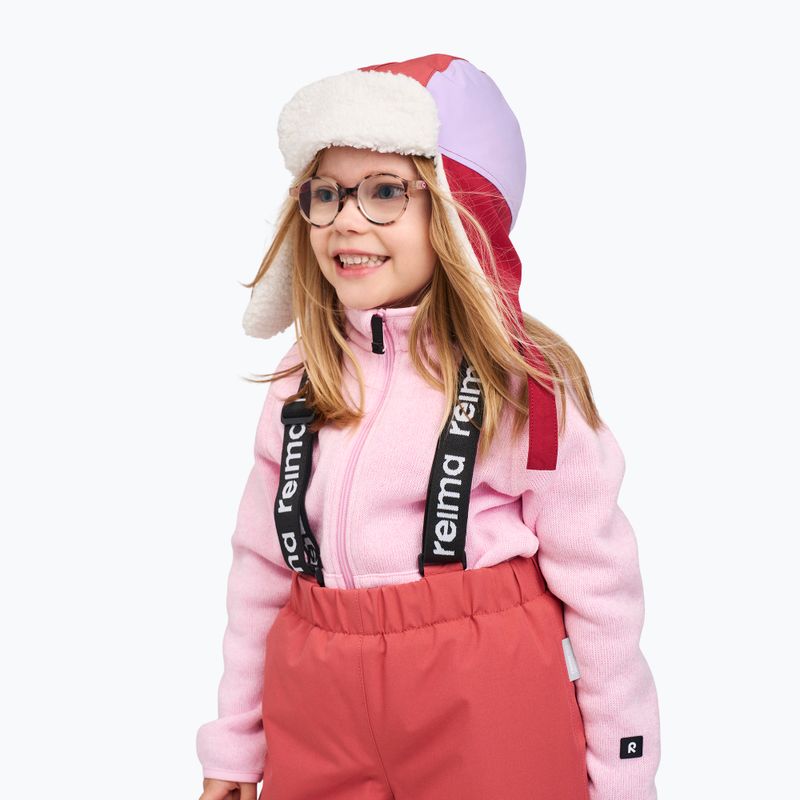 Detská zimná čiapka Reima Ilves cranberry 4