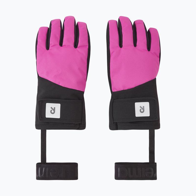 Detské lyžiarske rukavice Reima Hanskas fucshia 2