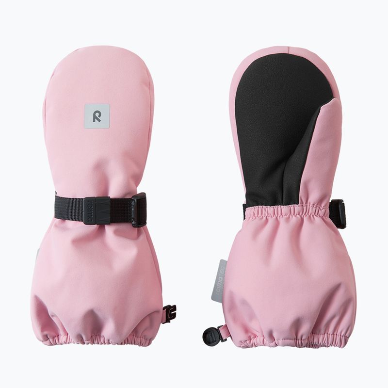 Detské lyžiarske rukavice Reima Ote grey pink