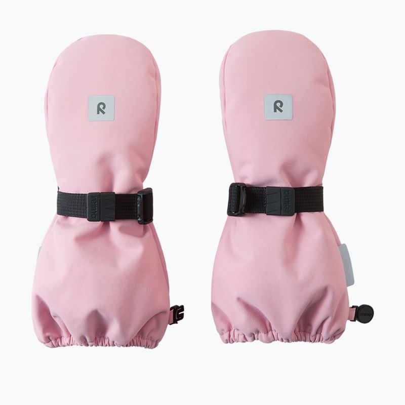 Detské lyžiarske rukavice Reima Ote grey pink 2