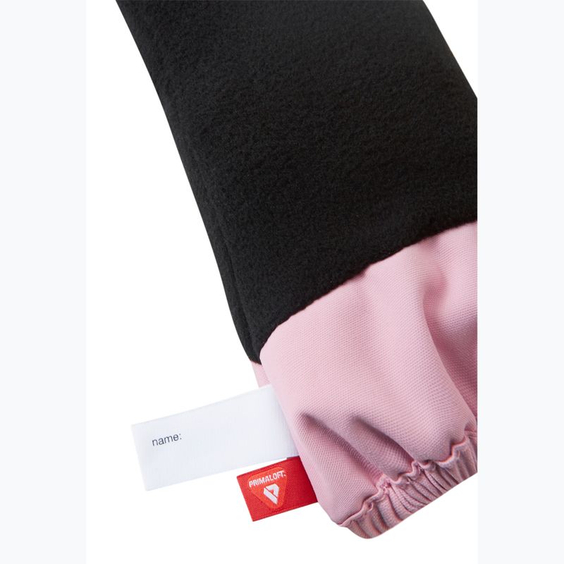 Detské lyžiarske rukavice Reima Ote grey pink 4