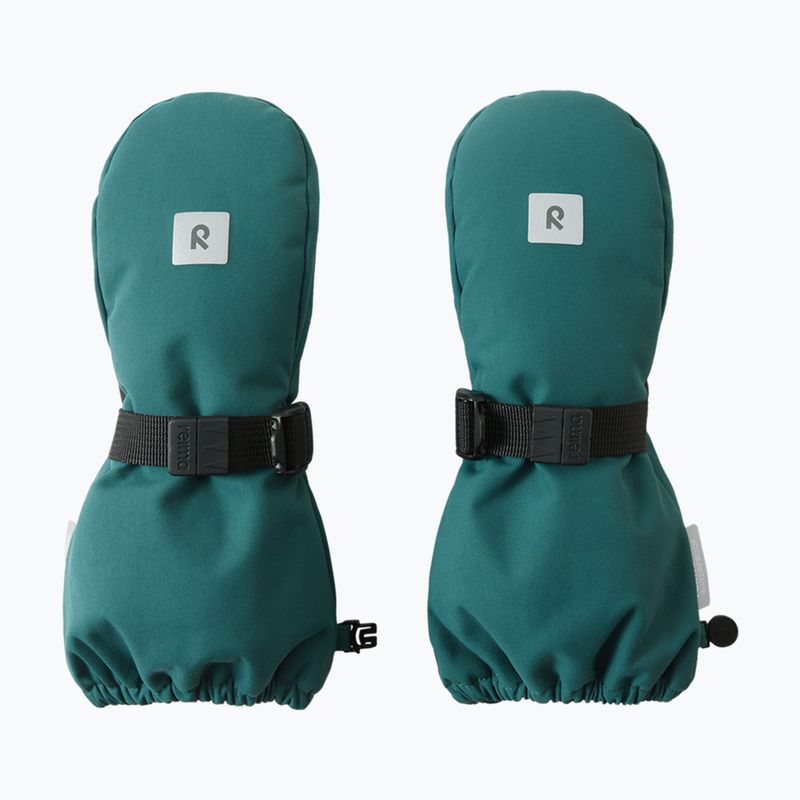 Detské lyžiarske rukavice Reima Ote dark teal 2