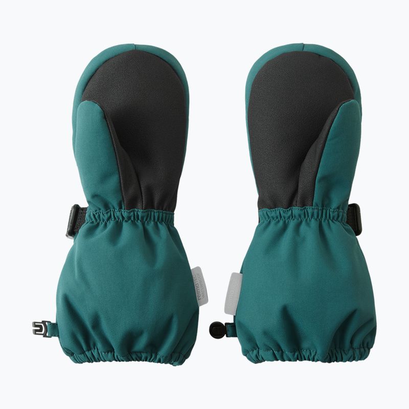 Detské lyžiarske rukavice Reima Ote dark teal 3