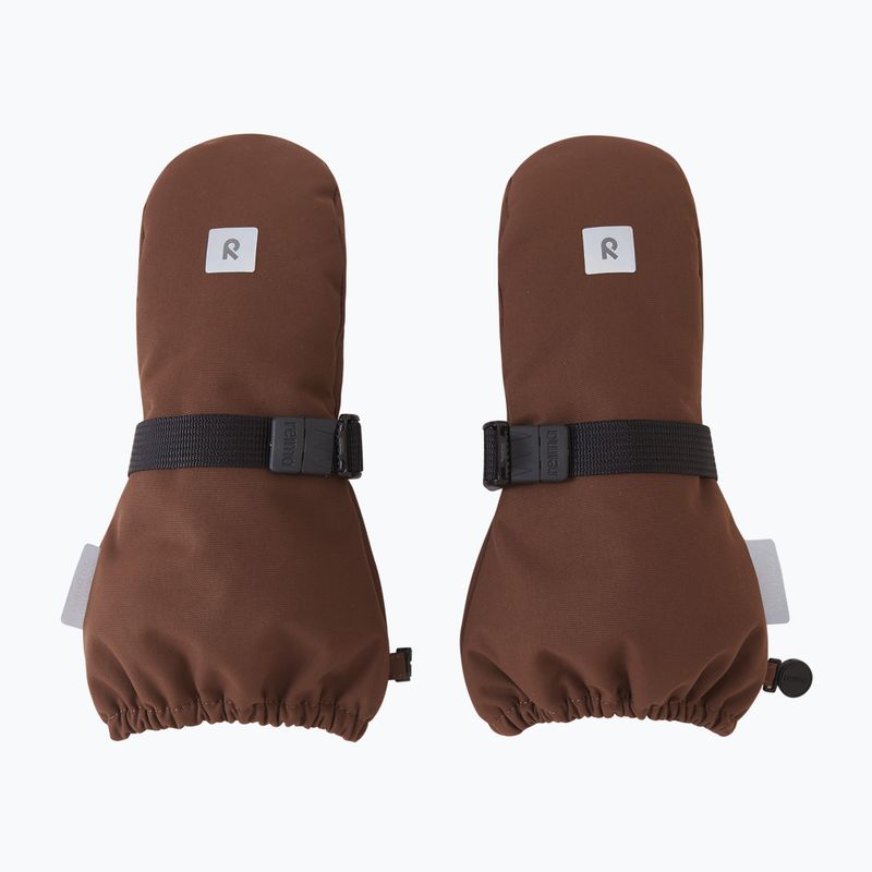 Detské lyžiarske rukavice Reima Ote umber brown 2