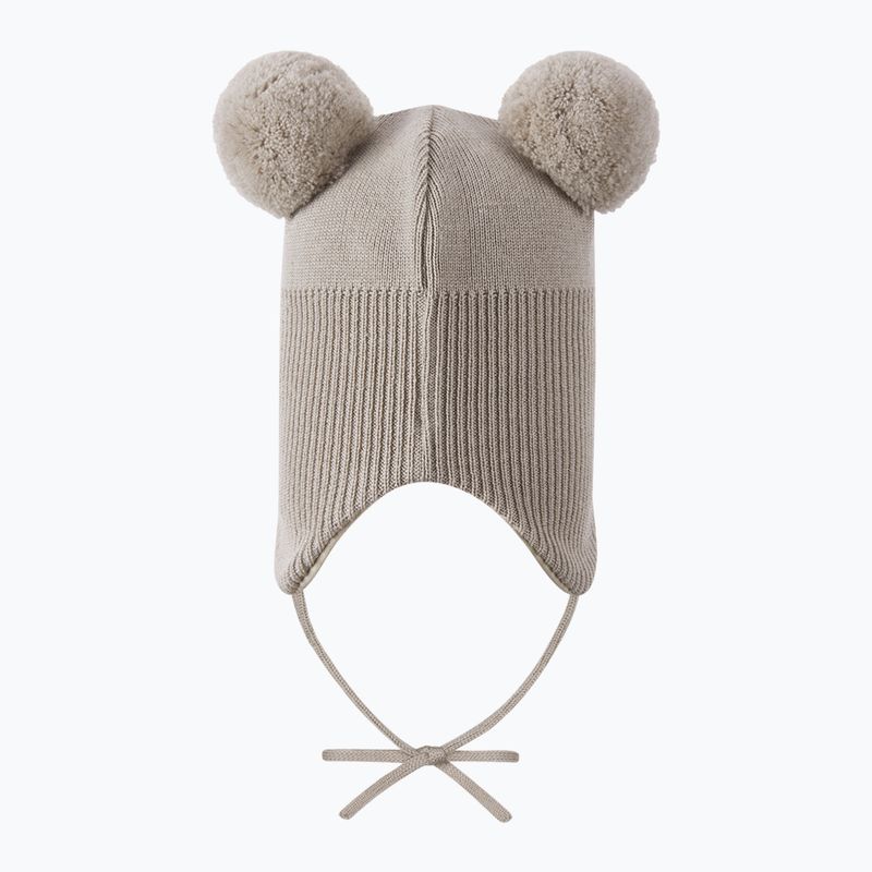 Detská zimná čiapka Reima Kumpi earthy beige 2