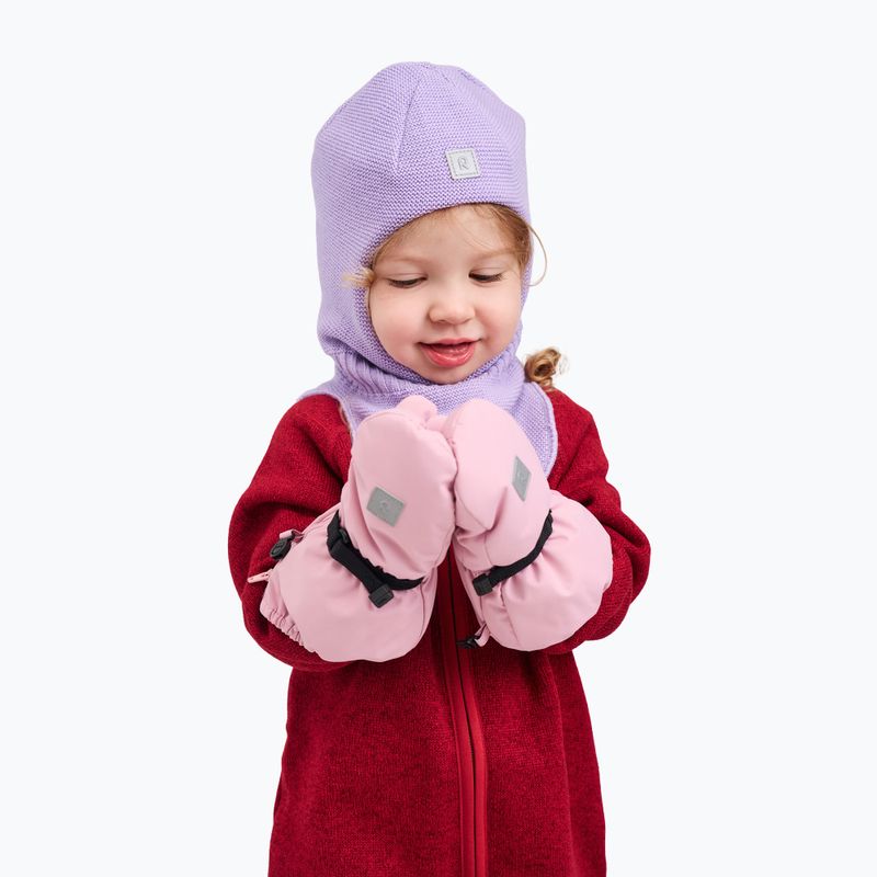 Detské zimné rukavice Reima Villatassu grey pink 6