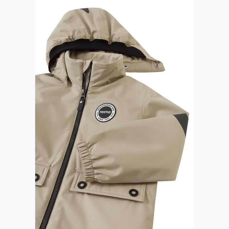 Detská nepremokavá bunda Reima Symppis earthy beige 3