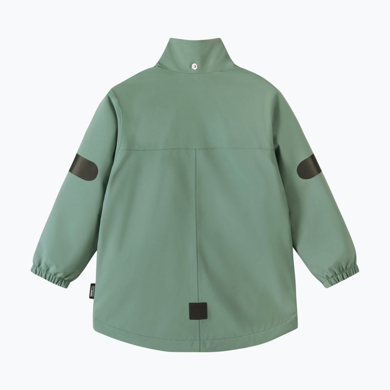 Detská nepremokavá bunda Reima Symppis stone green 3