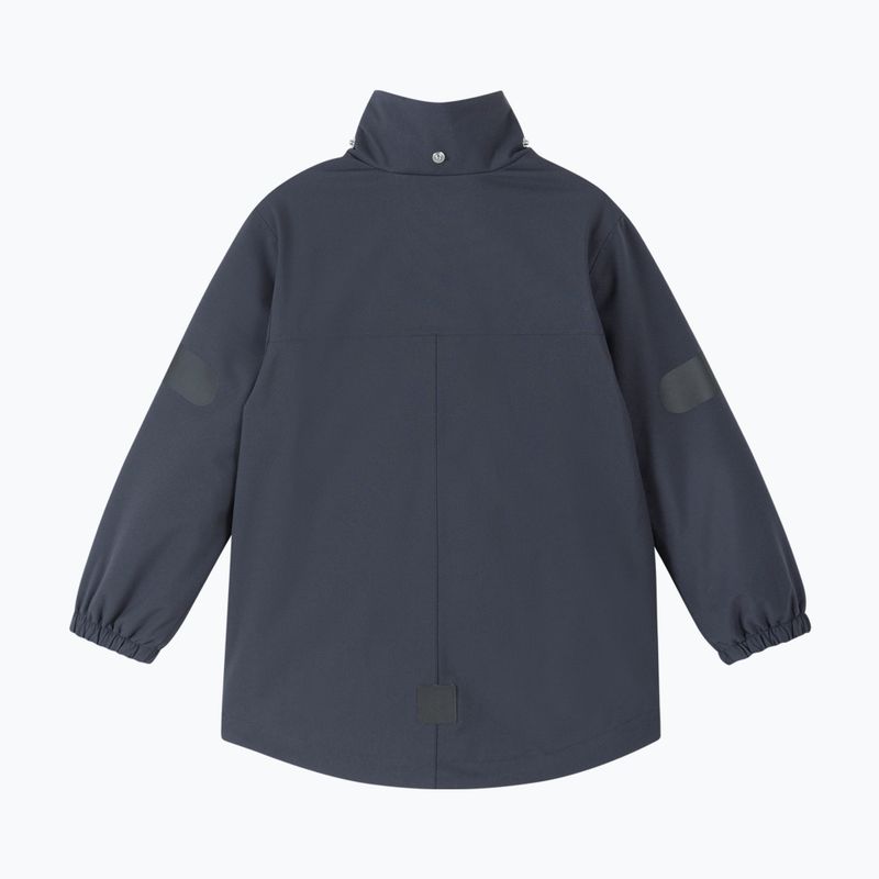 Detská nepremokavá bunda Reima Symppis soft black 3