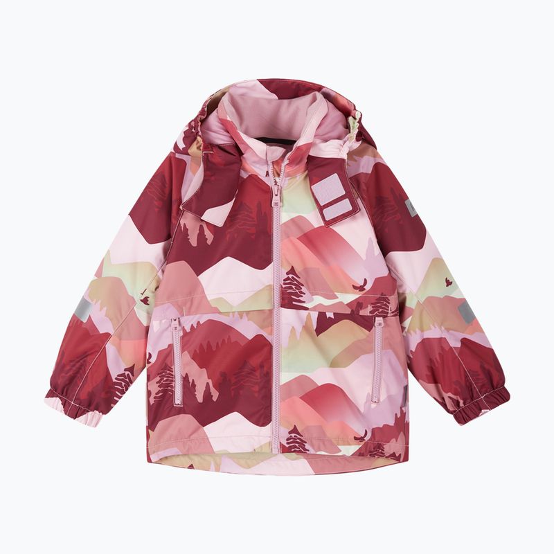 Detská bunda Reima Muonio grey pink