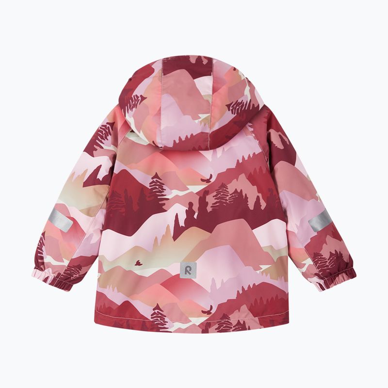 Detská bunda Reima Muonio grey pink 2