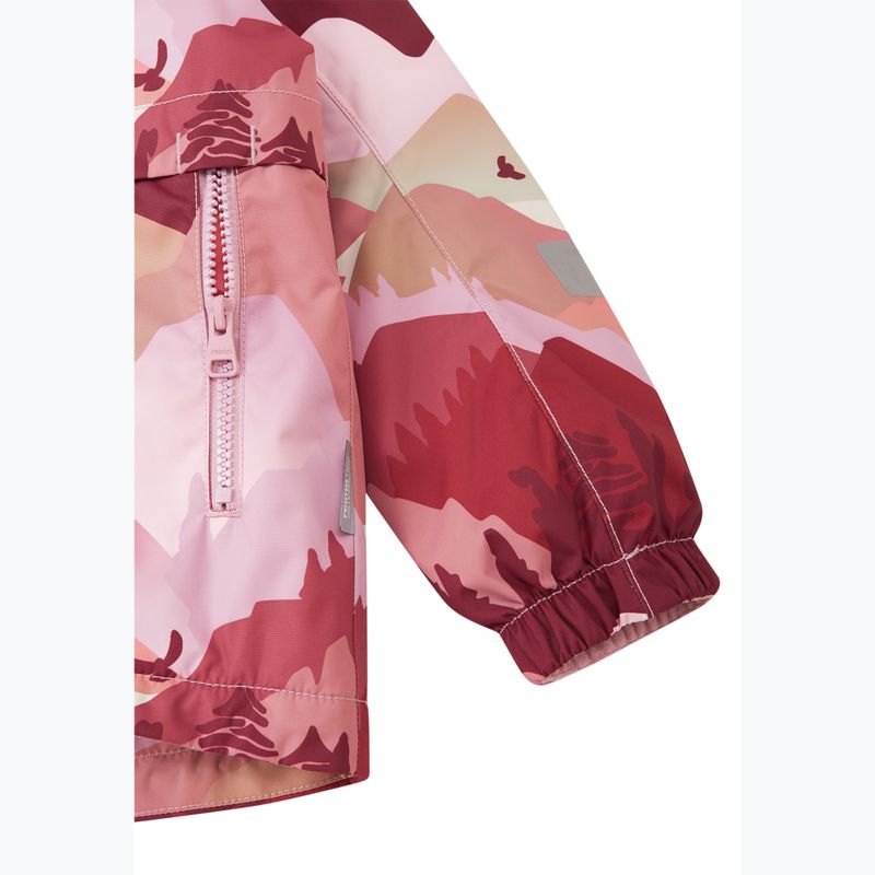 Detská bunda Reima Muonio grey pink 5