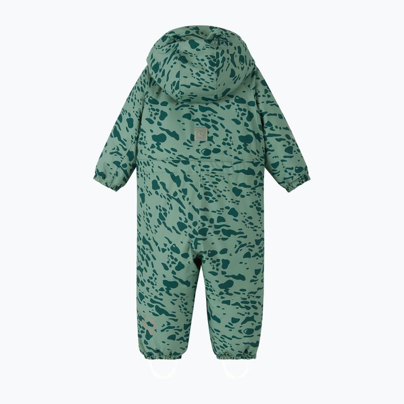 Detská kombinéza Reima Hasula stone green 2