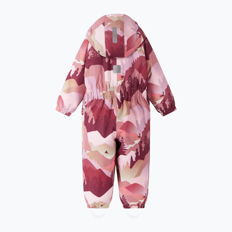 Detská kombinéza Reima Puhuri grey pink 2