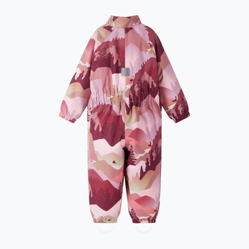 Detská kombinéza Reima Puhuri grey pink 3