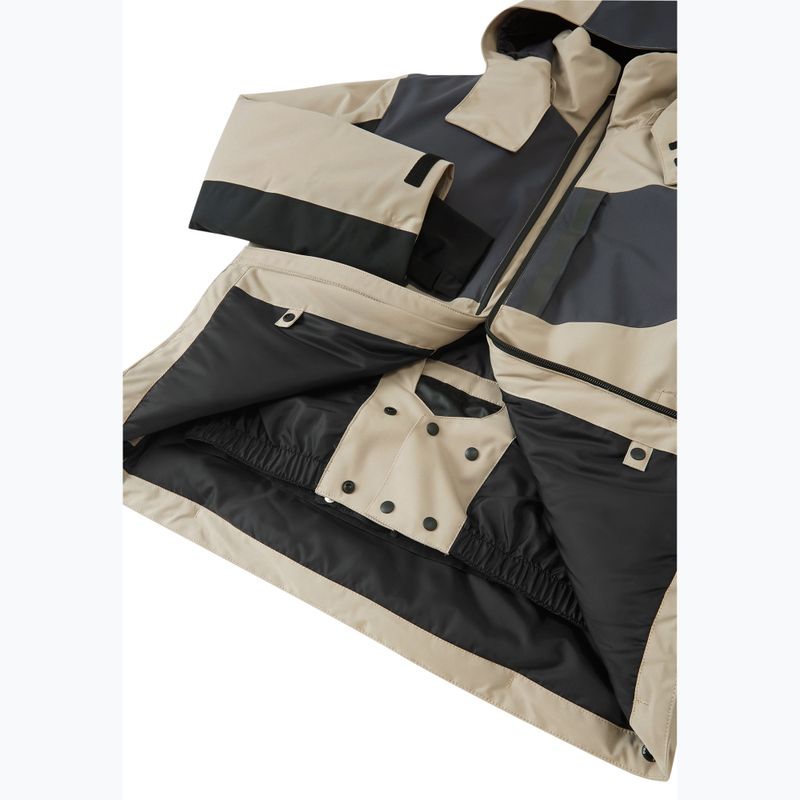 Detská lyžiarska bunda Reima Jatuni Earthy Beige 5