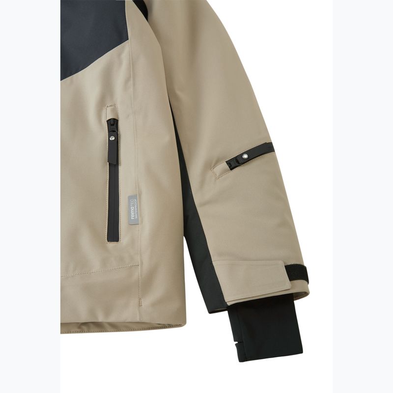Detská lyžiarska bunda Reima Jatuni Earthy Beige 8