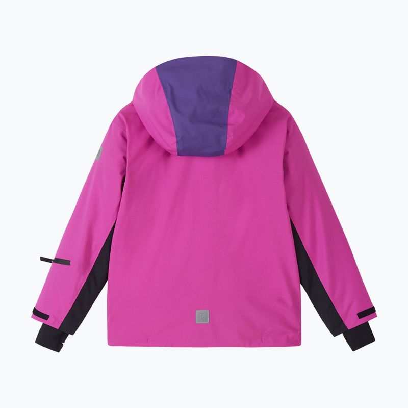 Detská lyžiarska bunda Reima Jatuni Fucshia 2
