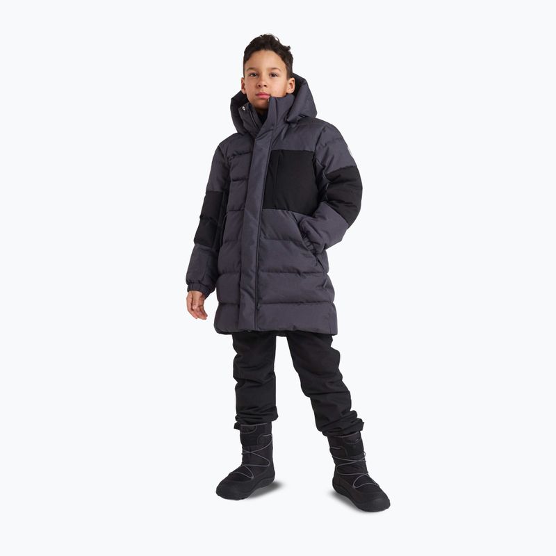 Detská bunda Reima Koskela soft black 8