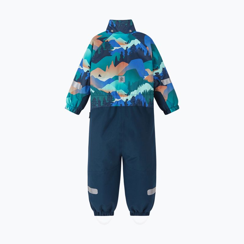 Detská kombinéza Reima Kurikka navy 4