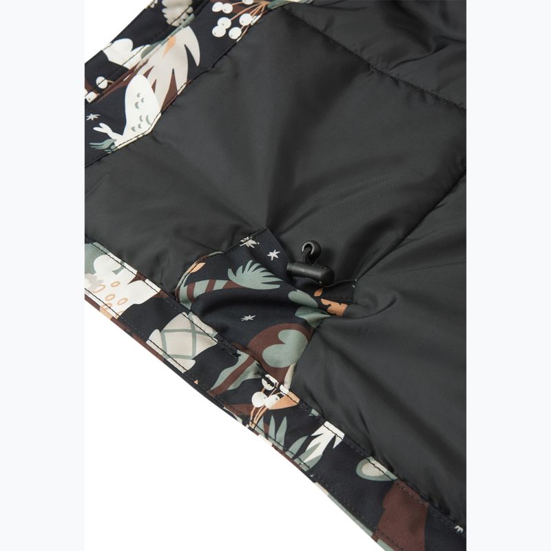 Detská zateplená bunda Reima Parkkila black 8