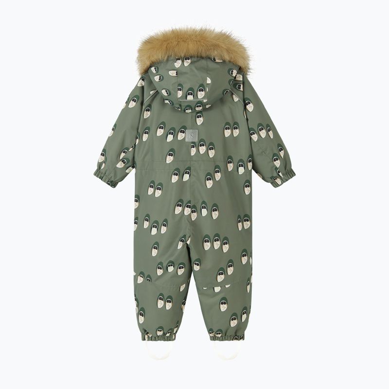 Detská kombinéza Reima Lappi greyish green 2