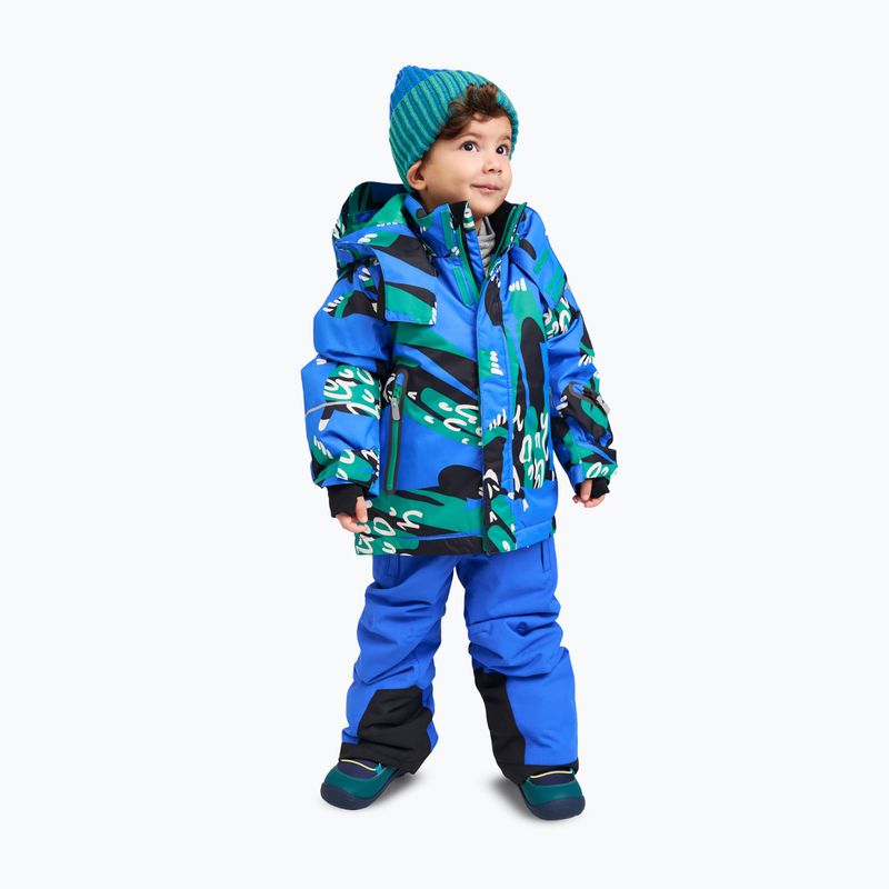 Detská lyžiarska bunda Reima Kairala sparkly blue 12