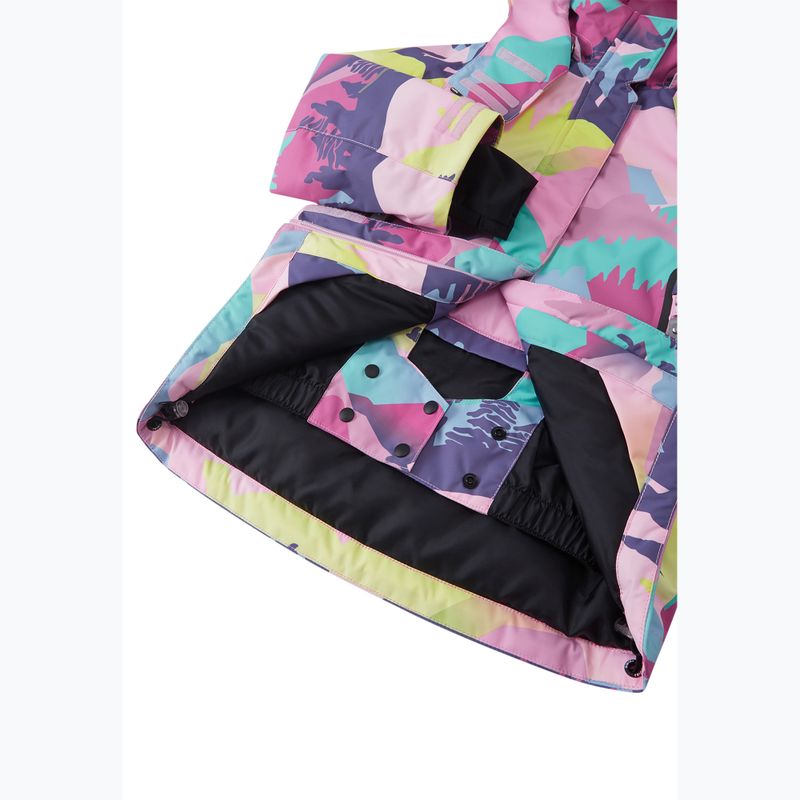 Detská lyžiarska bunda Reima Kiiruna grey pink 5