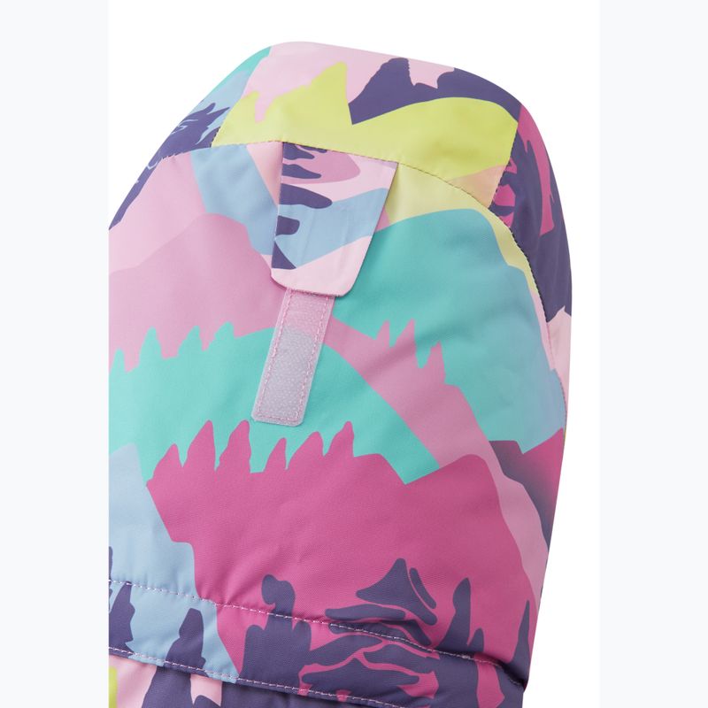 Detská lyžiarska bunda Reima Kiiruna grey pink 6