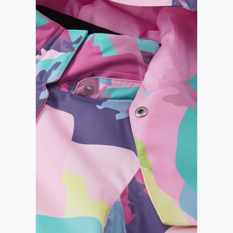 Detská lyžiarska bunda Reima Kiiruna grey pink 8