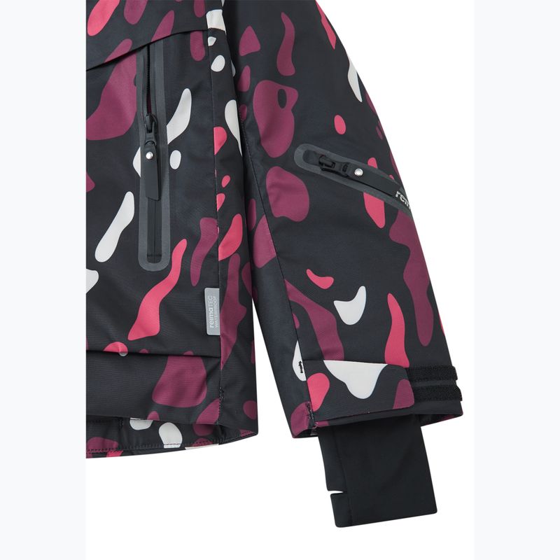 Detská lyžiarska bunda Reima Tirro maroon 7