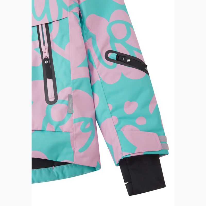 Detská lyžiarska bunda Reima Posio light heather 6
