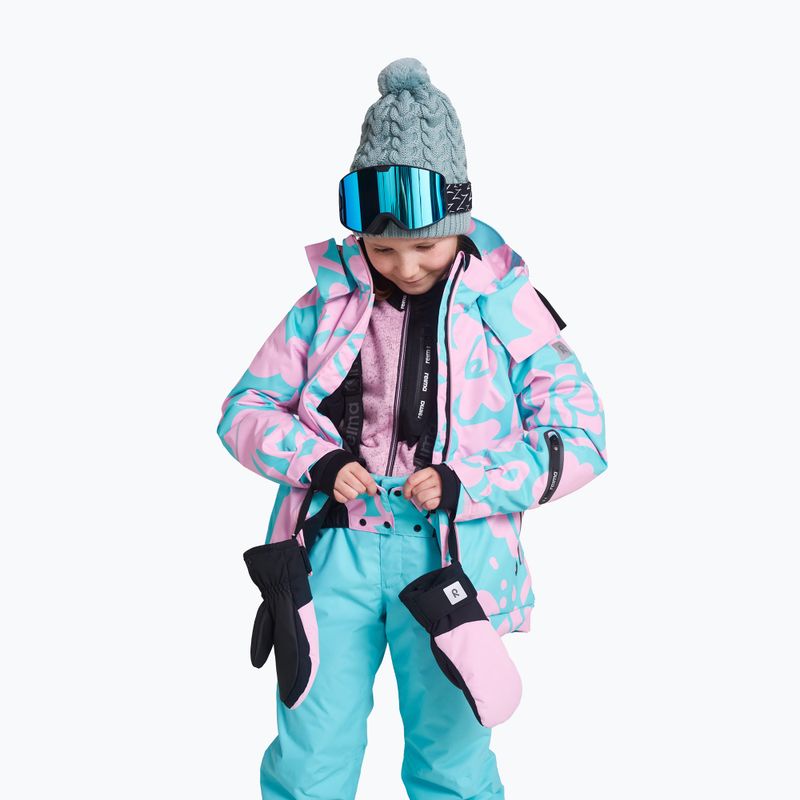 Detská lyžiarska bunda Reima Posio light heather 12