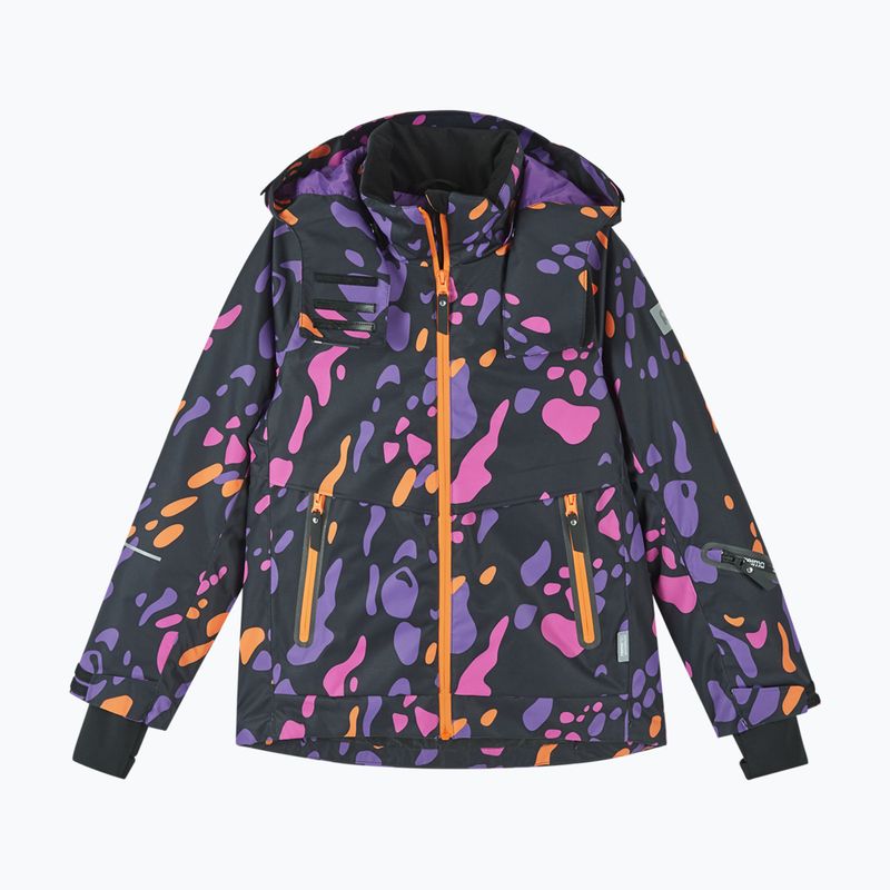 Detská lyžiarska bunda Reima Posio plum purple