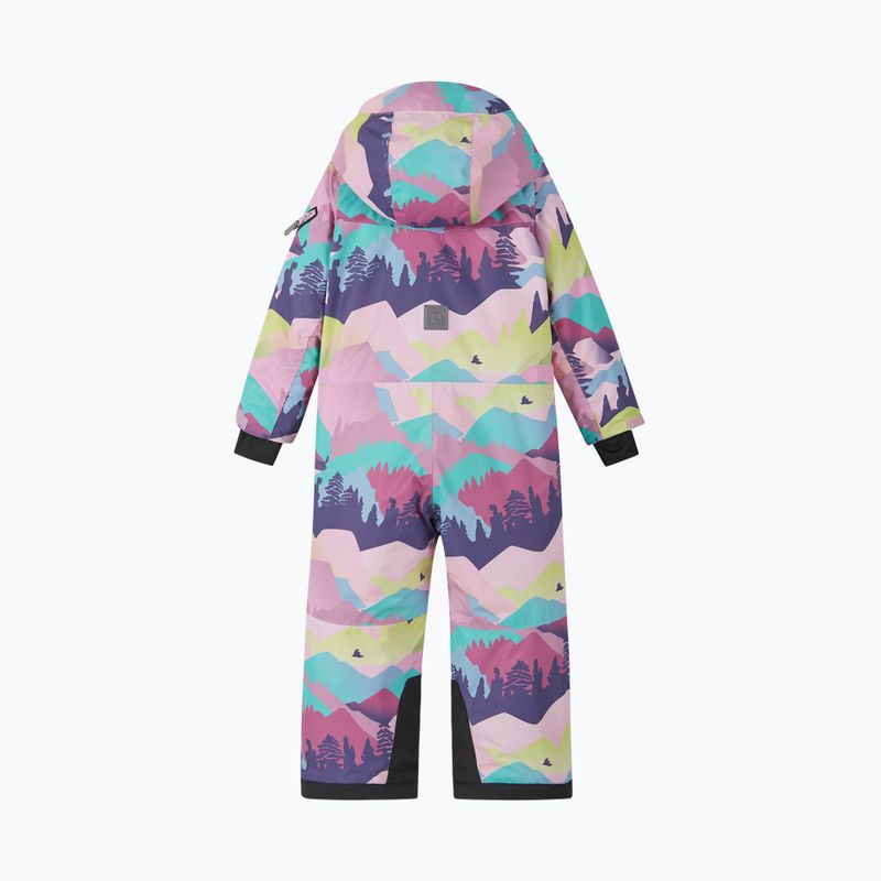 Detská lyžiarska kombinéza Reima Reach grey pink 2