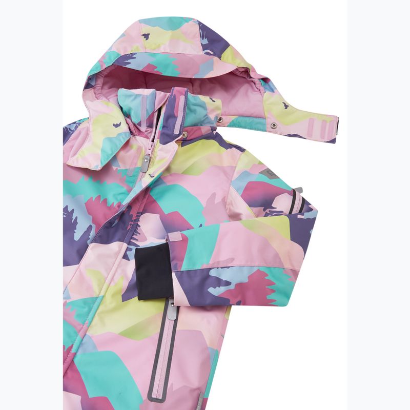 Detská lyžiarska kombinéza Reima Reach grey pink 3