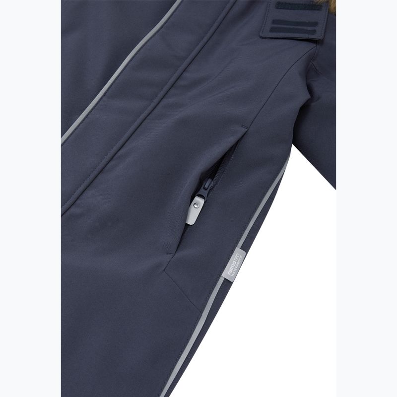 Detská kombinéza Reima Trondheim soft black 8