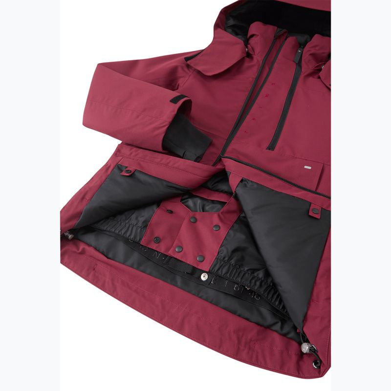 Detská lyžiarska bunda Reima Tieten maroon 7