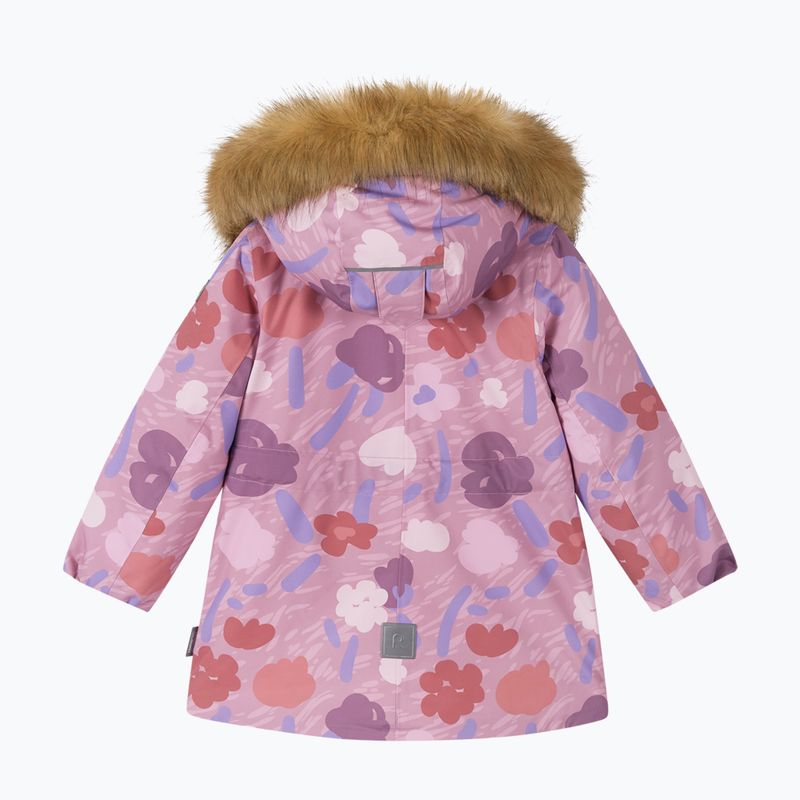 Detská zimná bunda Reima Muurame grey pink 2