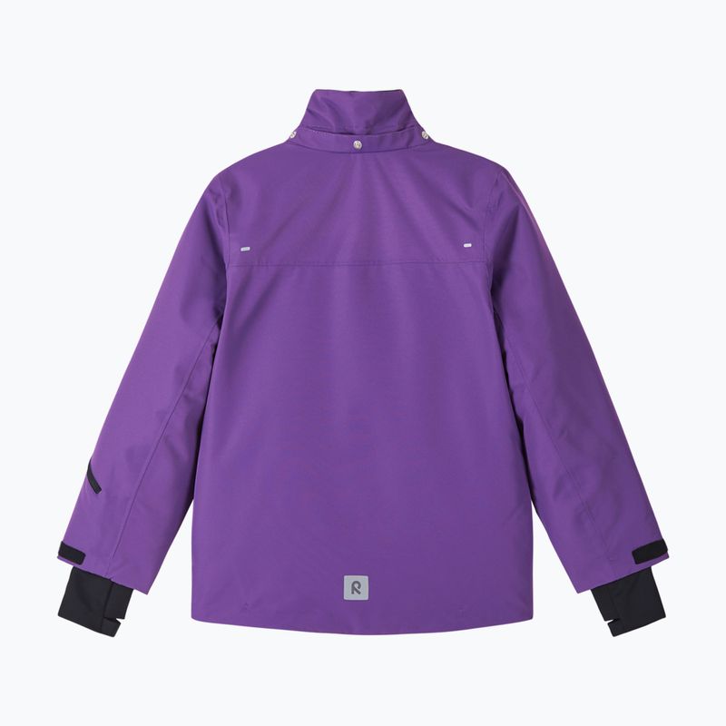Detská lyžiarska bunda Reima Perille plum purple 3