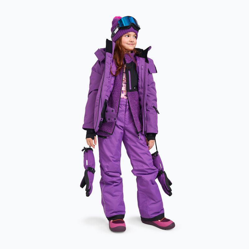 Detská lyžiarska bunda Reima Perille plum purple 13