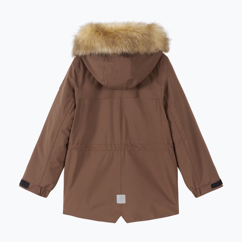 Detská zimná bunda Reima Ajaton umber brown 2