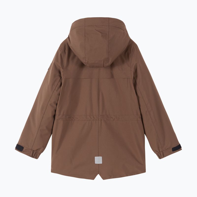 Detská zimná bunda Reima Ajaton umber brown 3
