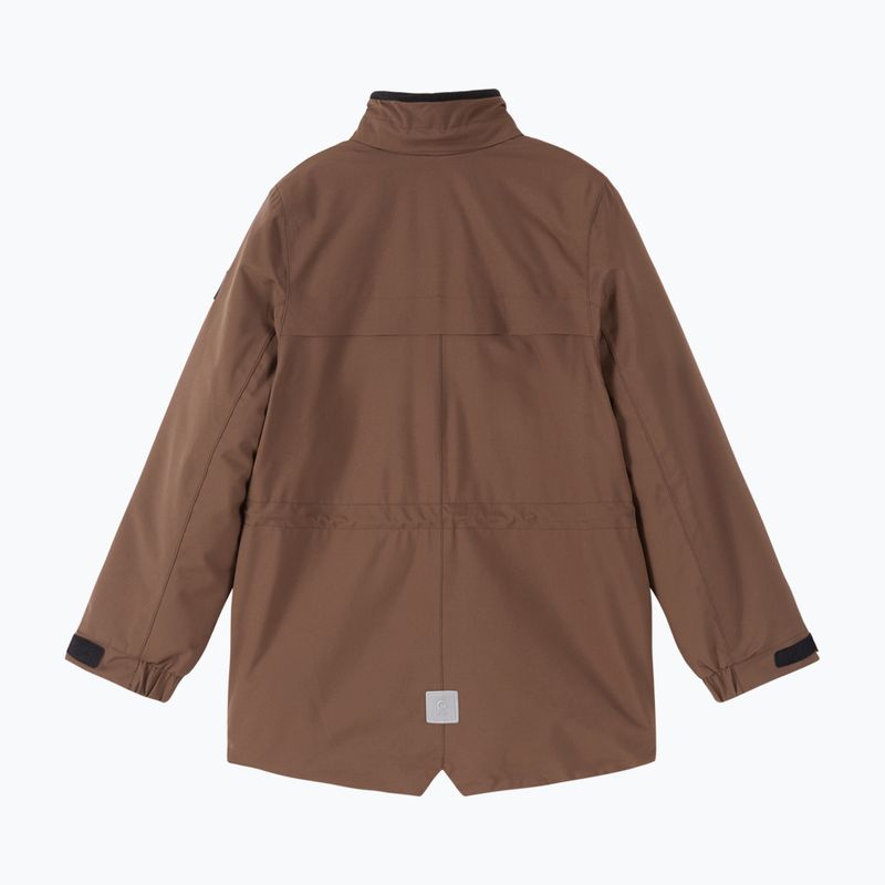 Detská zimná bunda Reima Ajaton umber brown 4