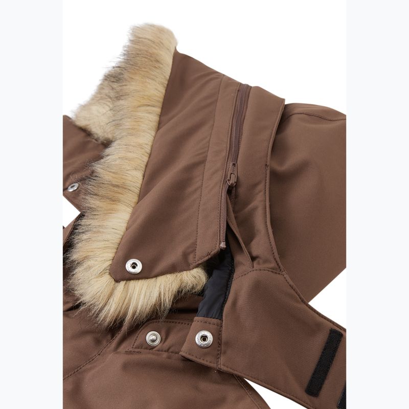 Detská zimná bunda Reima Ajaton umber brown 6