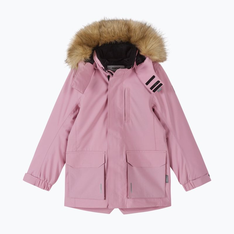 Detská zimná bunda Reima Ajaton grey pink