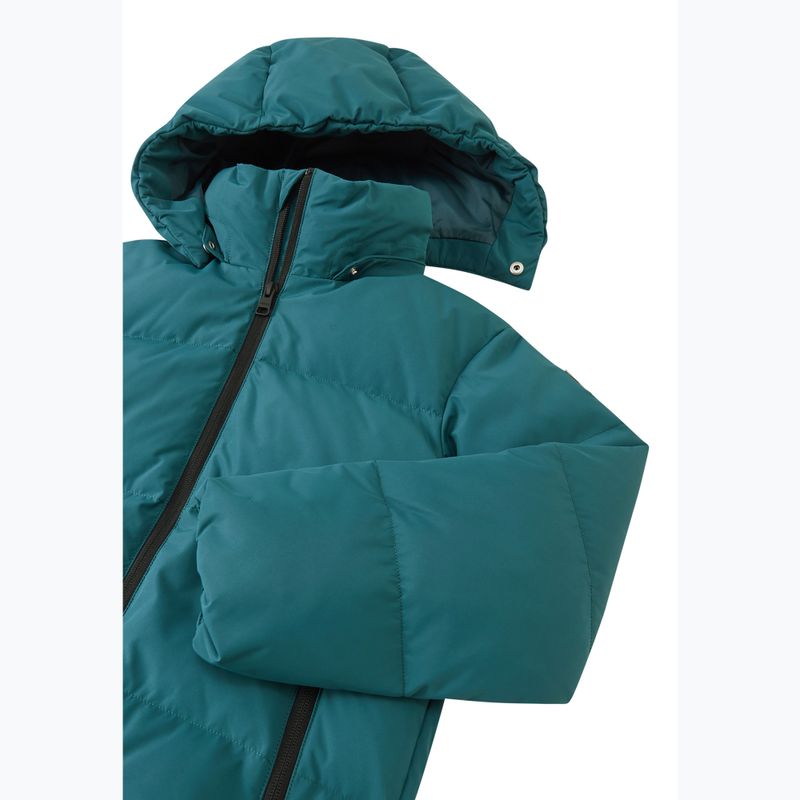 Detská páperová bunda Reima Paimio dark teal 4