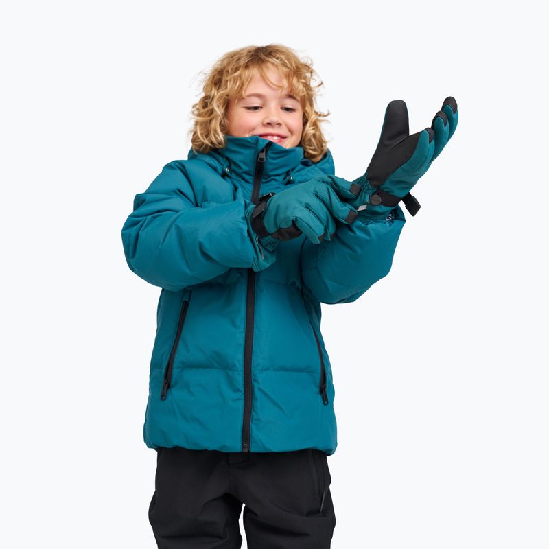 Detská páperová bunda Reima Paimio dark teal 8