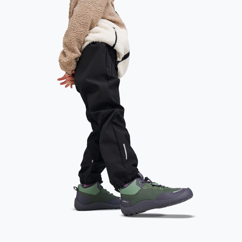 Detské barefoot topánky Reima Sankari thyme green 8