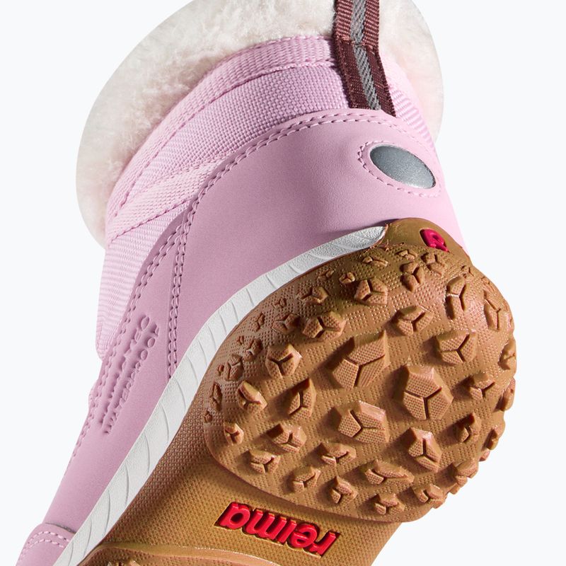 Detské snehule Reima Samooja grey pink 7